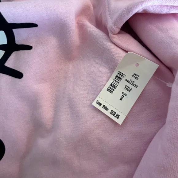 Hello Kitty Pink Crew Neck Sweater - Picture 3 of 4